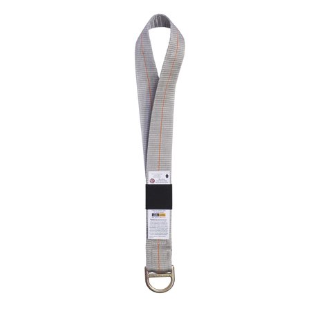 SUPER ANCHOR SAFETY Extender Dee-Loop Web Lanyard A-End Dee-Loop B-End Small D-Ring. 6002-D